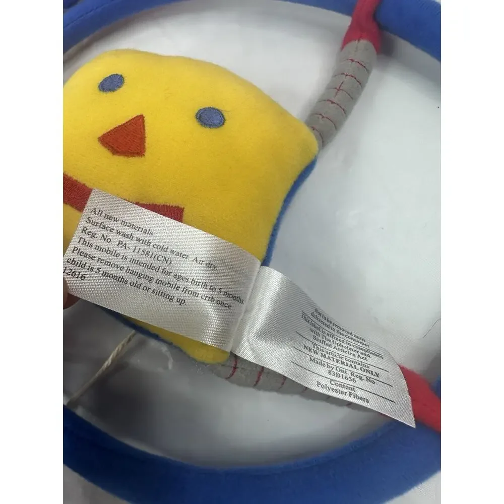 North American Bear Co Baby Bot Musical Mobile “Children’s Marching Song” Crib